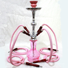 De Buena Calidad Tubo de Shisha para fumar con color rosa (ES-HK-019)